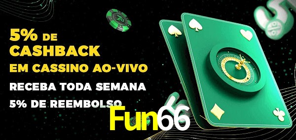 Promoções do cassino ao Vivo Fun66